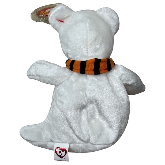 Ty Beanie Baby Quivers Ghost Beanbag Plush 11th Gen Tag 2003 PE 40018 - Picture 3 of 6
